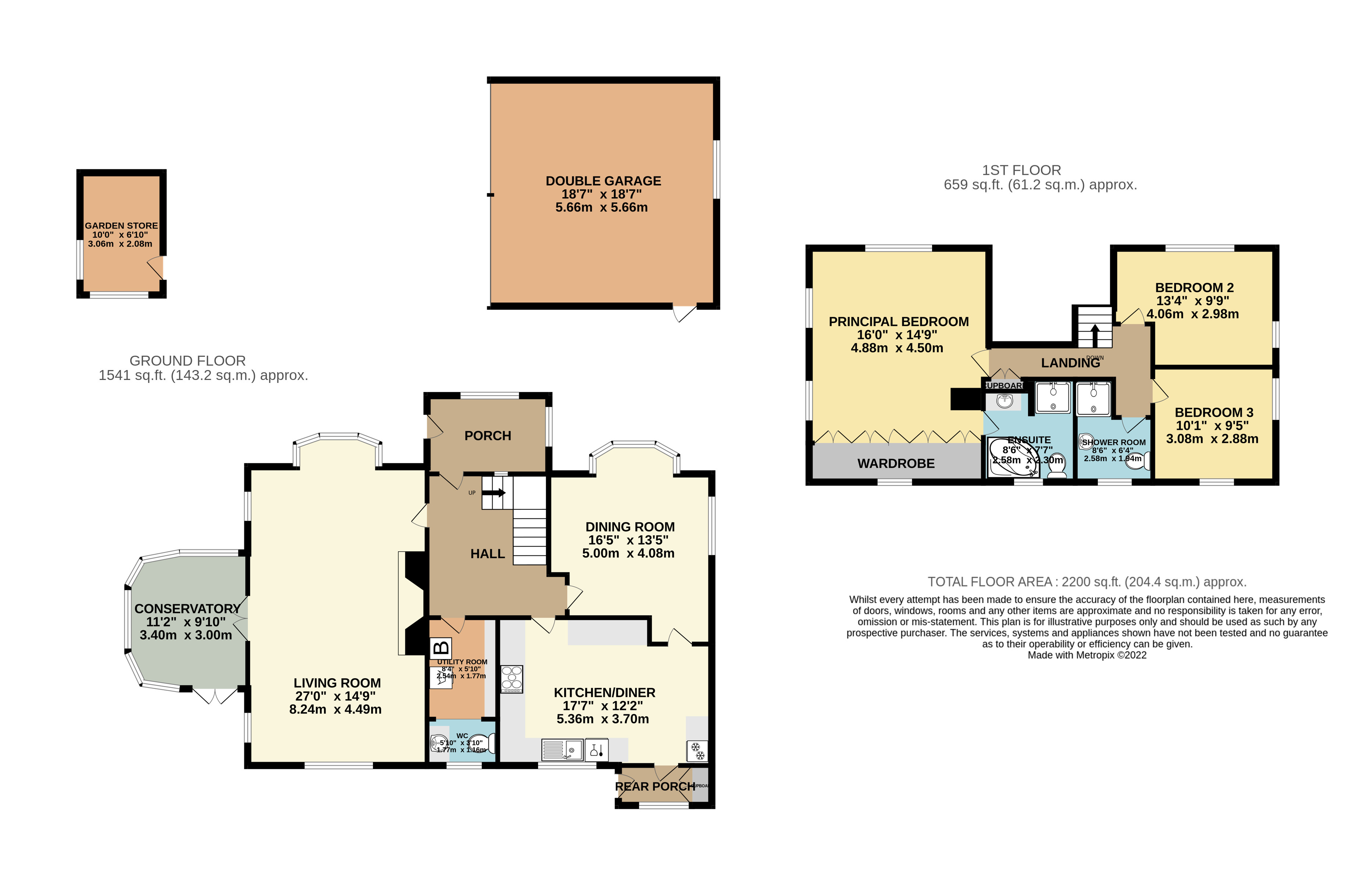 Maison de la Colline Floorlplan