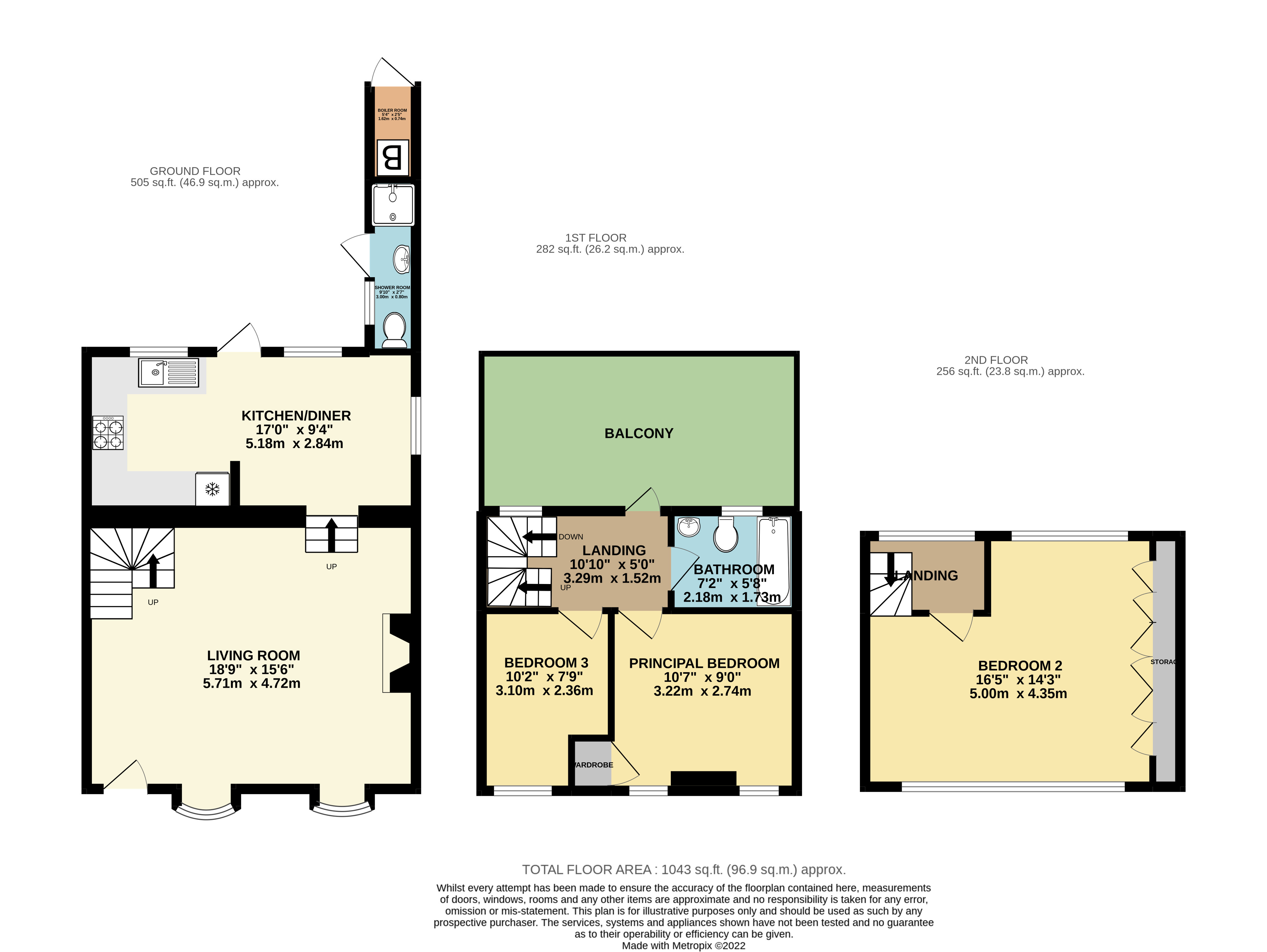 2 Sergents Lane Floorlplan