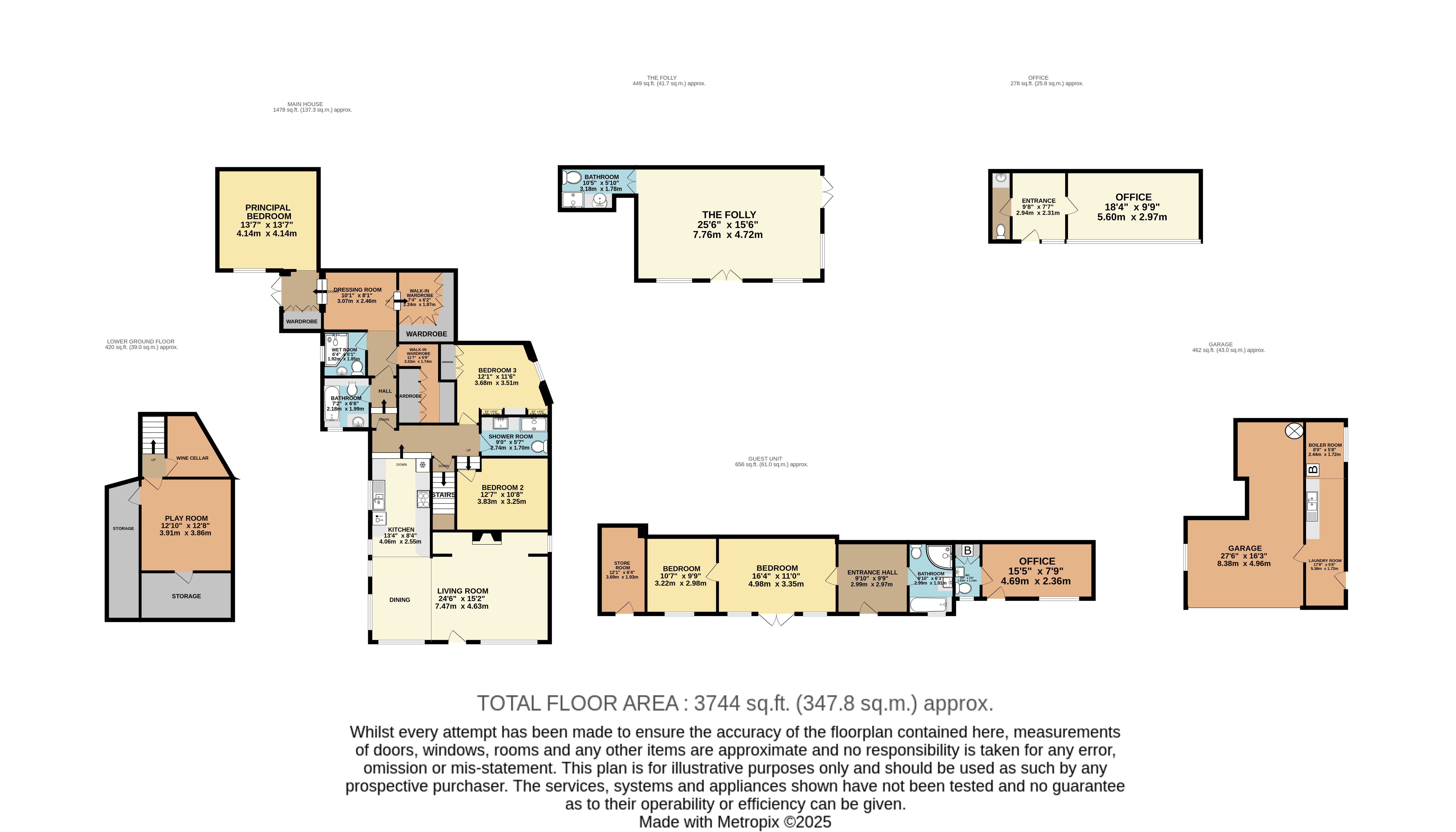 Pool House Floorlplan