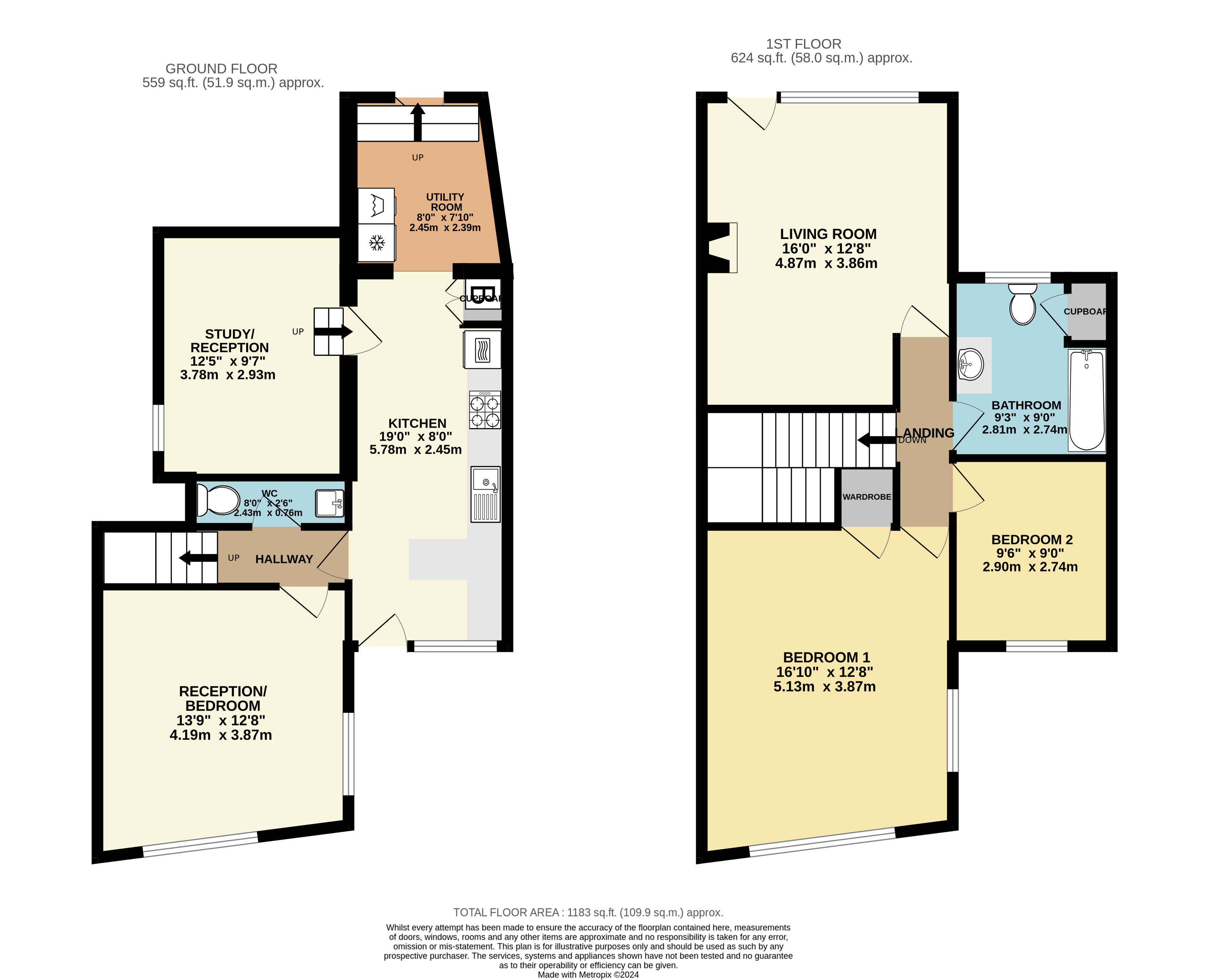 Stable Cottage Floorlplan