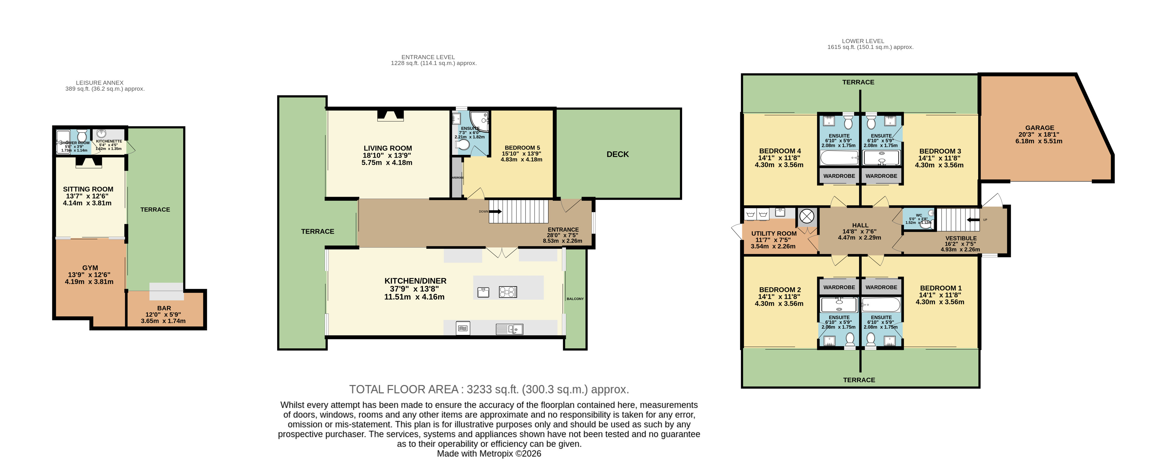 Villa Mondrian Floorlplan