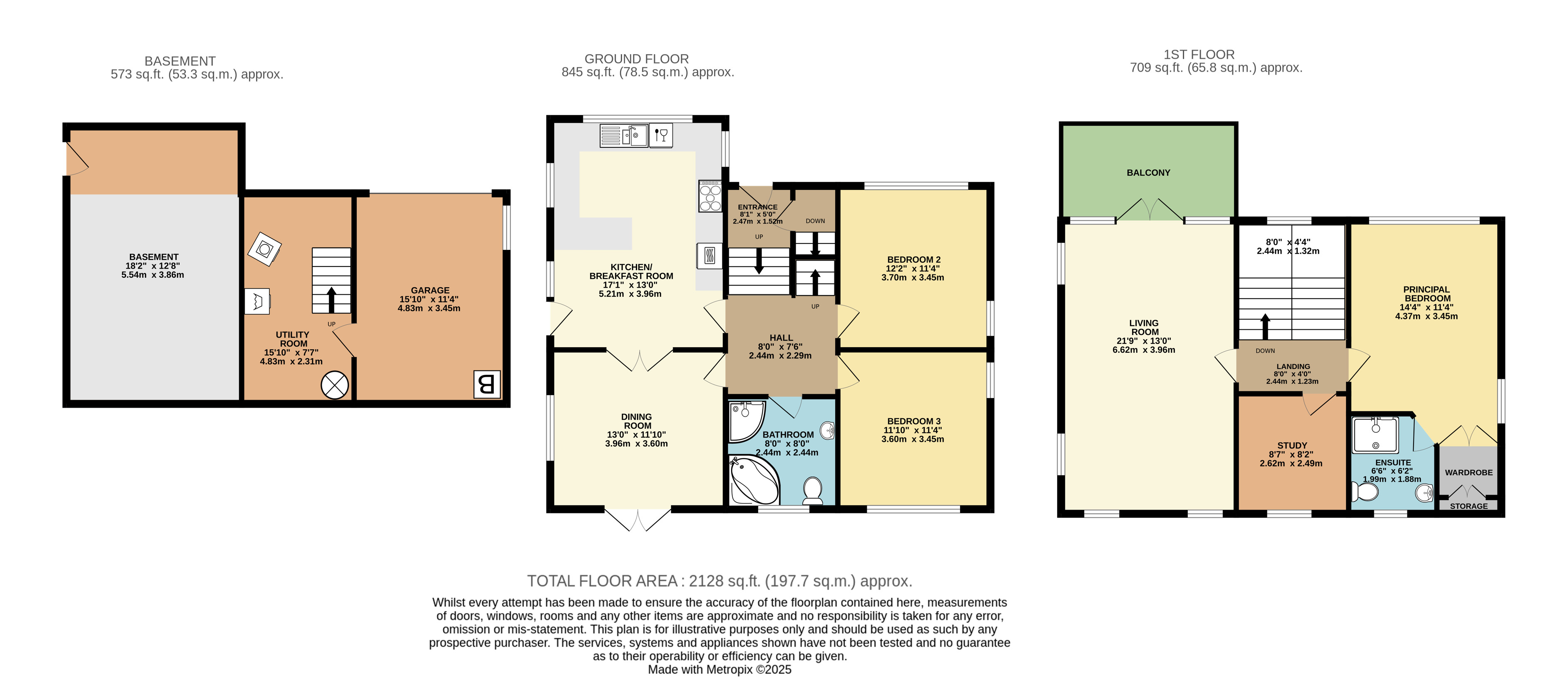 The Crow's Nest & Additional Plot Floorlplan