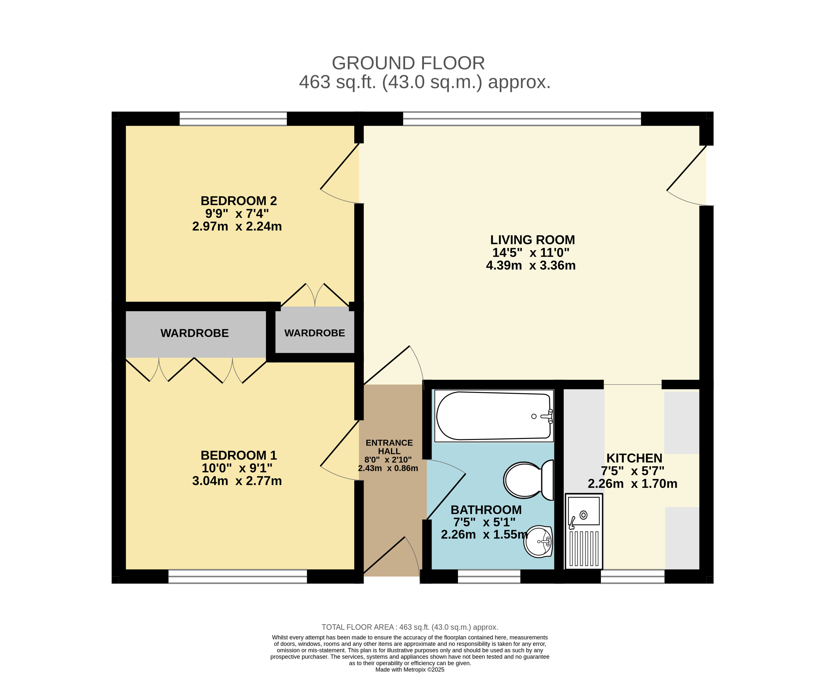 2 La Vallee Clos Floorlplan